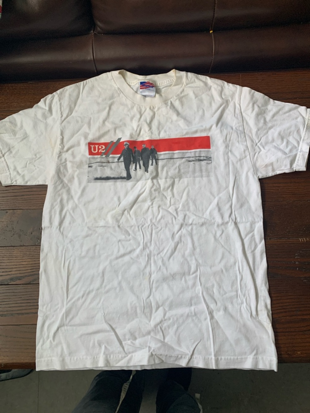 U2 2005  Band Tee tour made in USA